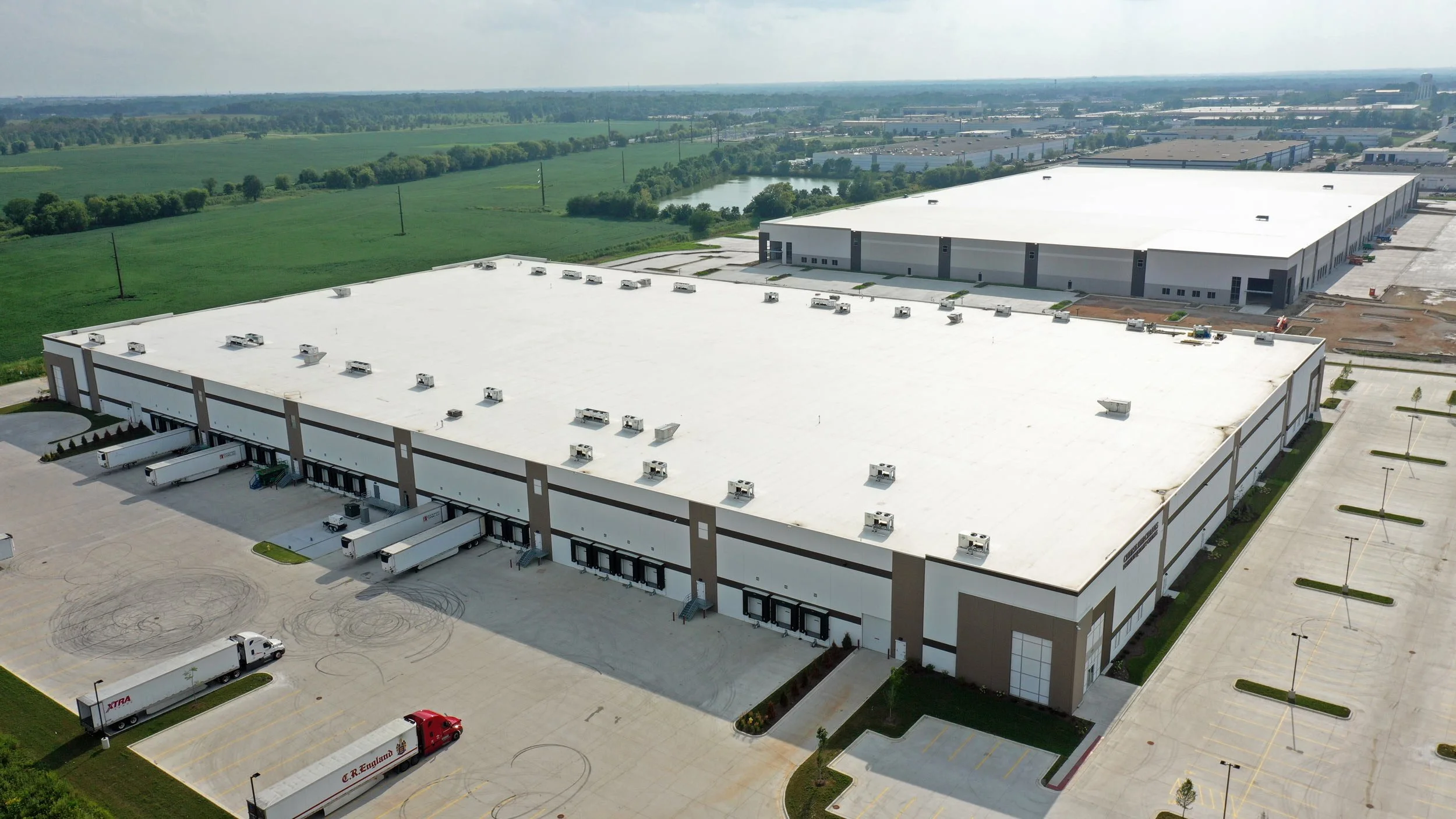 Distribution Center Roofing in Greenville
