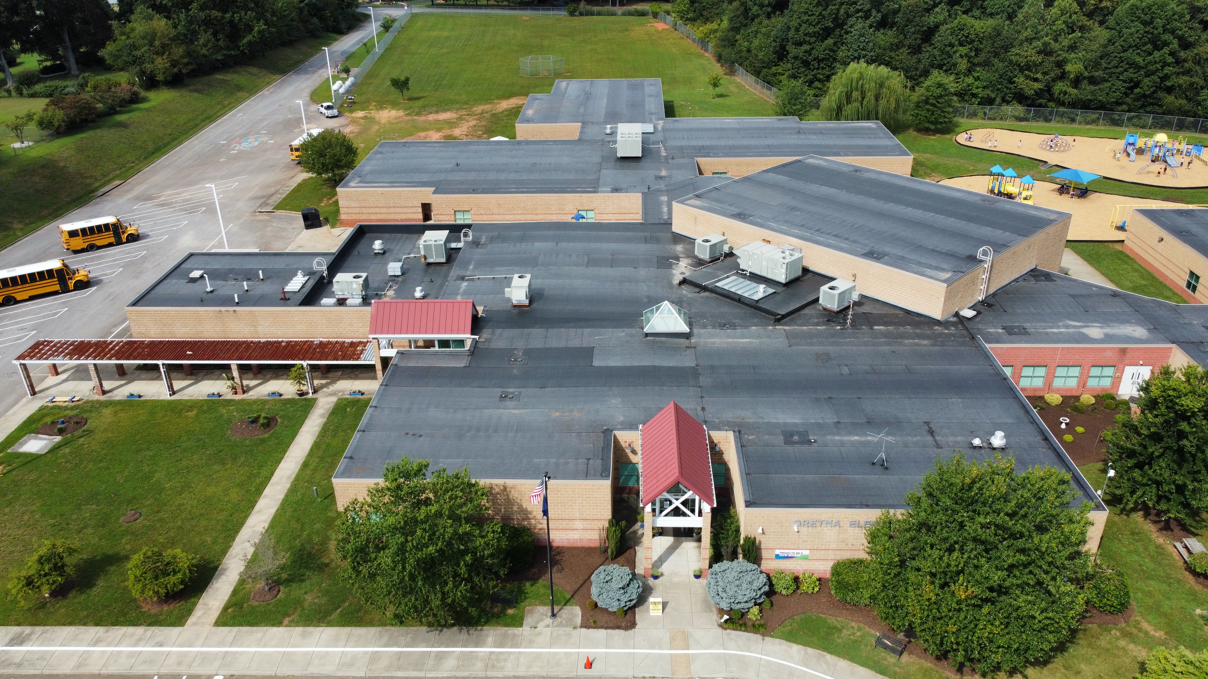 K-12 School Roofing in Greenville
