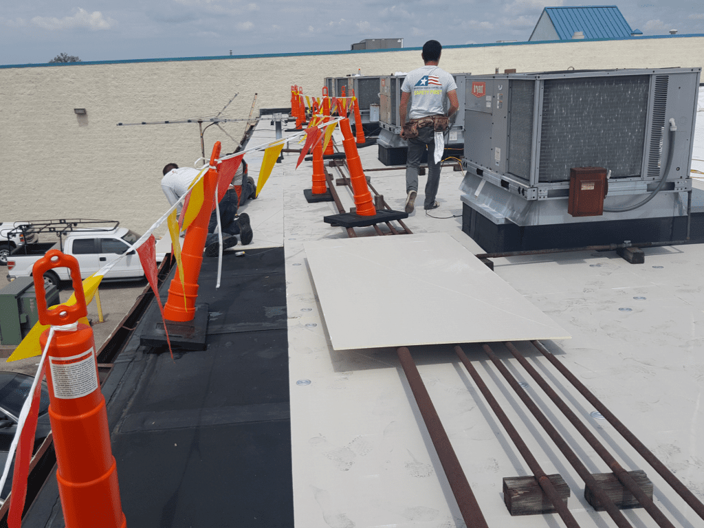 PVC Roof Systems in Greenville