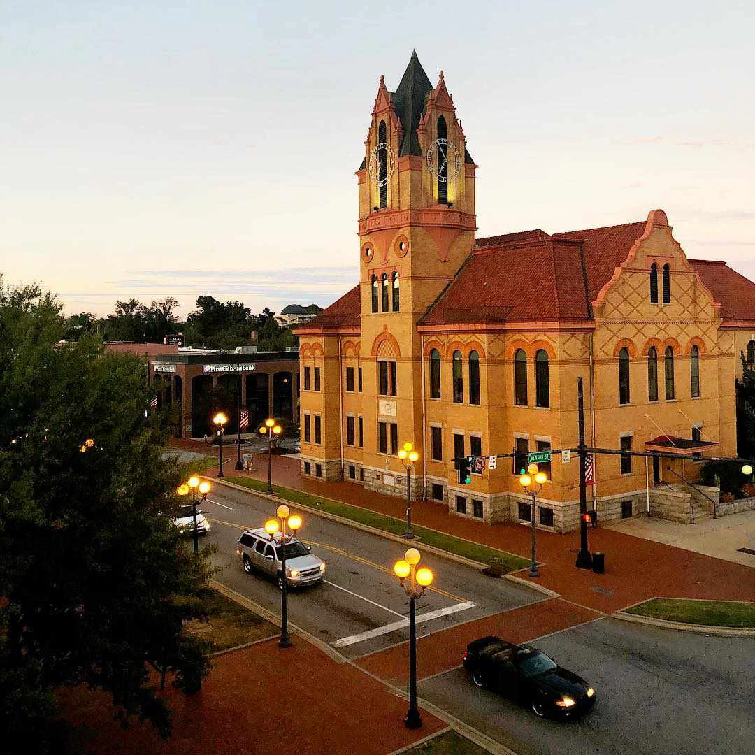 Downtown Greenville roof route